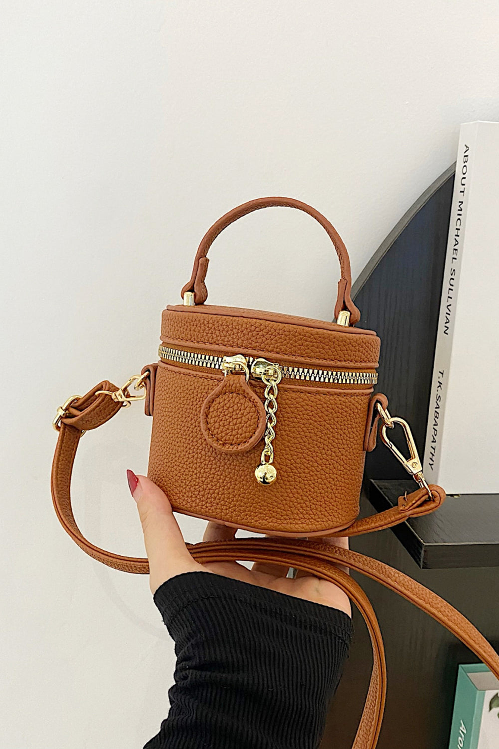 Vegan Leather Mini Crossbody Bag