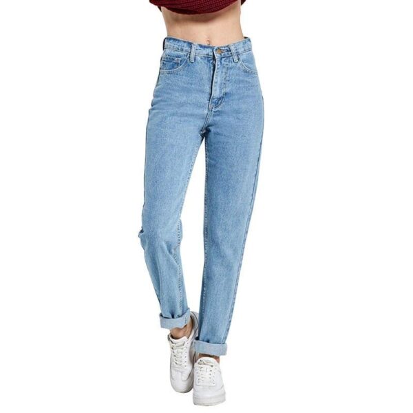 Vintage High Waist Jeans - Image 3