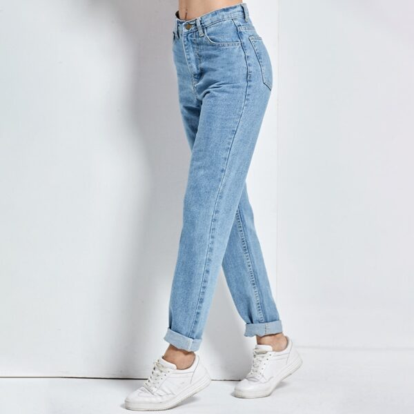 Vintage High Waist Jeans - Image 5