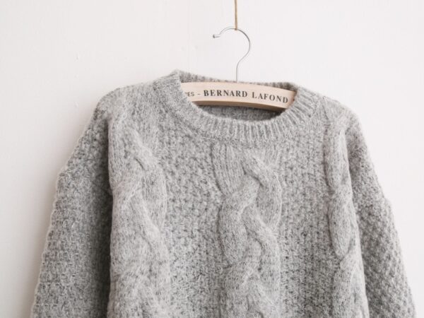 Braided Knit Sweater - Image 8