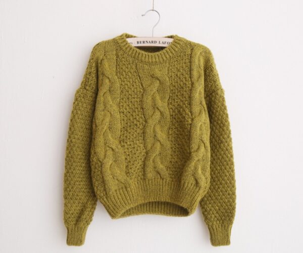 Braided Knit Sweater - Image 5