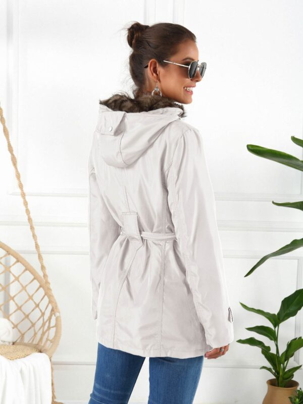 Ivy Lane Full Size Hooded Jacket with Detachable Liner (Three-Way Wear) - Image 6