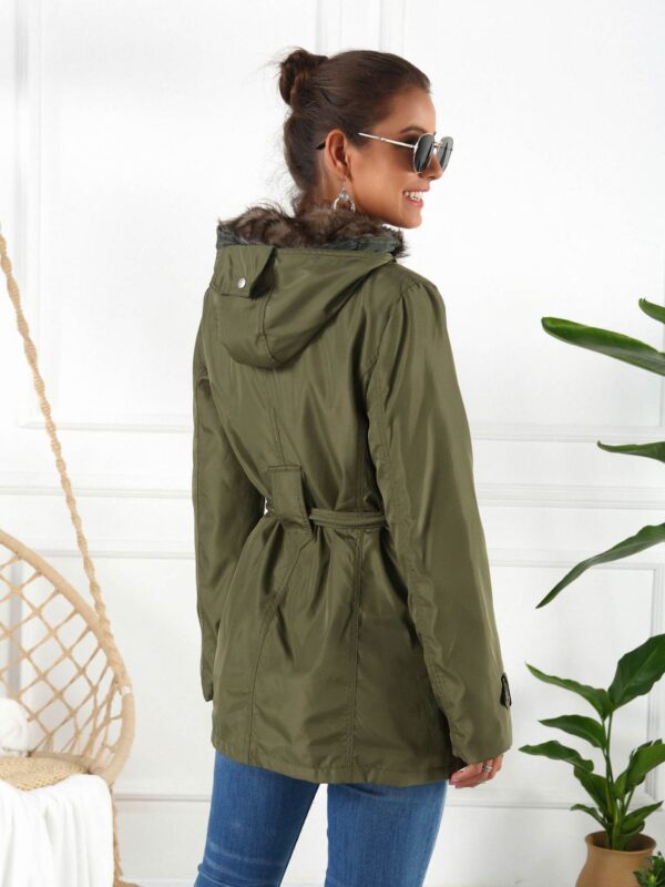 Ivy Lane Full Size Hooded Jacket with Detachable Liner (Three-Way Wear) - Image 2