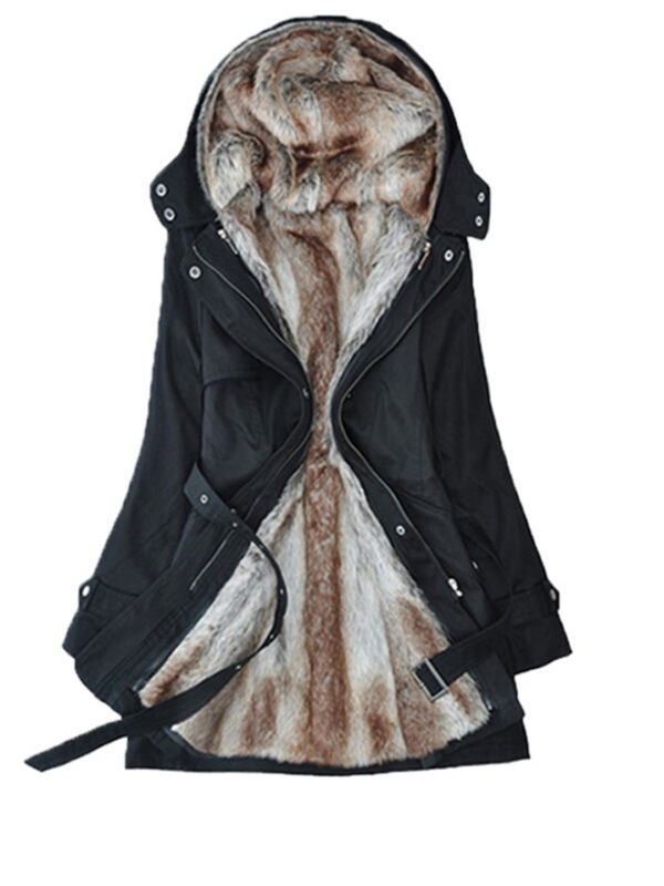 Ivy Lane Full Size Hooded Jacket with Detachable Liner (Three-Way Wear) - Image 12