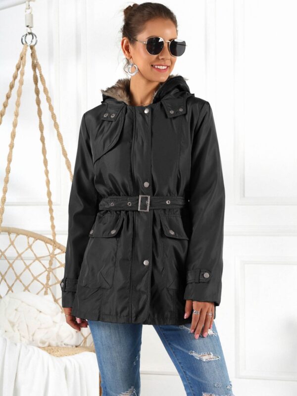 Ivy Lane Full Size Hooded Jacket with Detachable Liner (Three-Way Wear) - Image 7